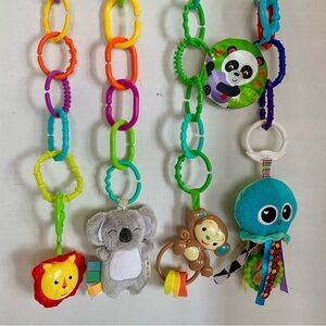 Colorful Animal Link Toy Set